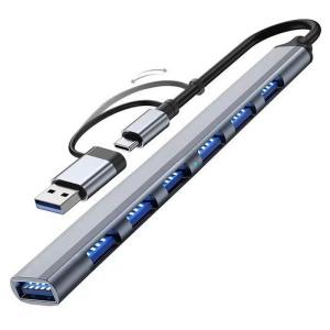 Aluminium USB Hub 3.0 with 7 Ports
