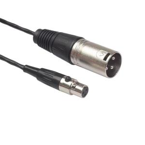 Mini XLR Female To XLR Male Cable