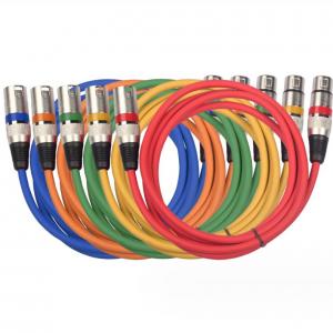 Multi-Color XLR Balanced Cable